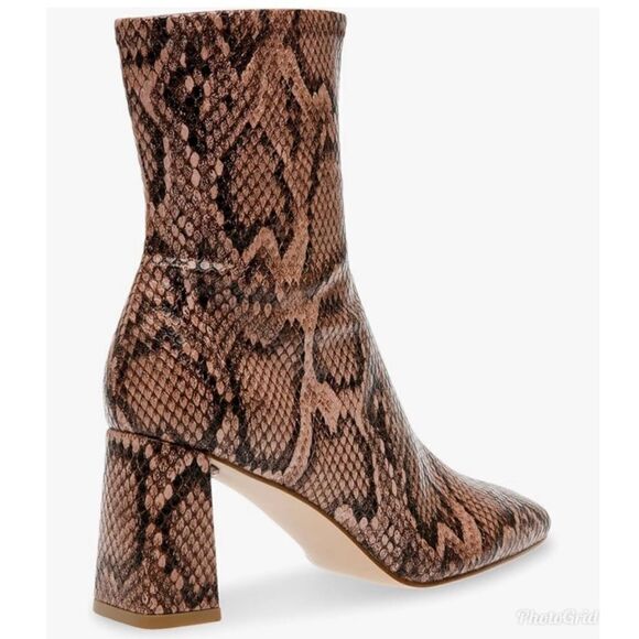 Revolve Steve Madden Harli Ankle Boot in Snake NWOT - Picture 2 of 11